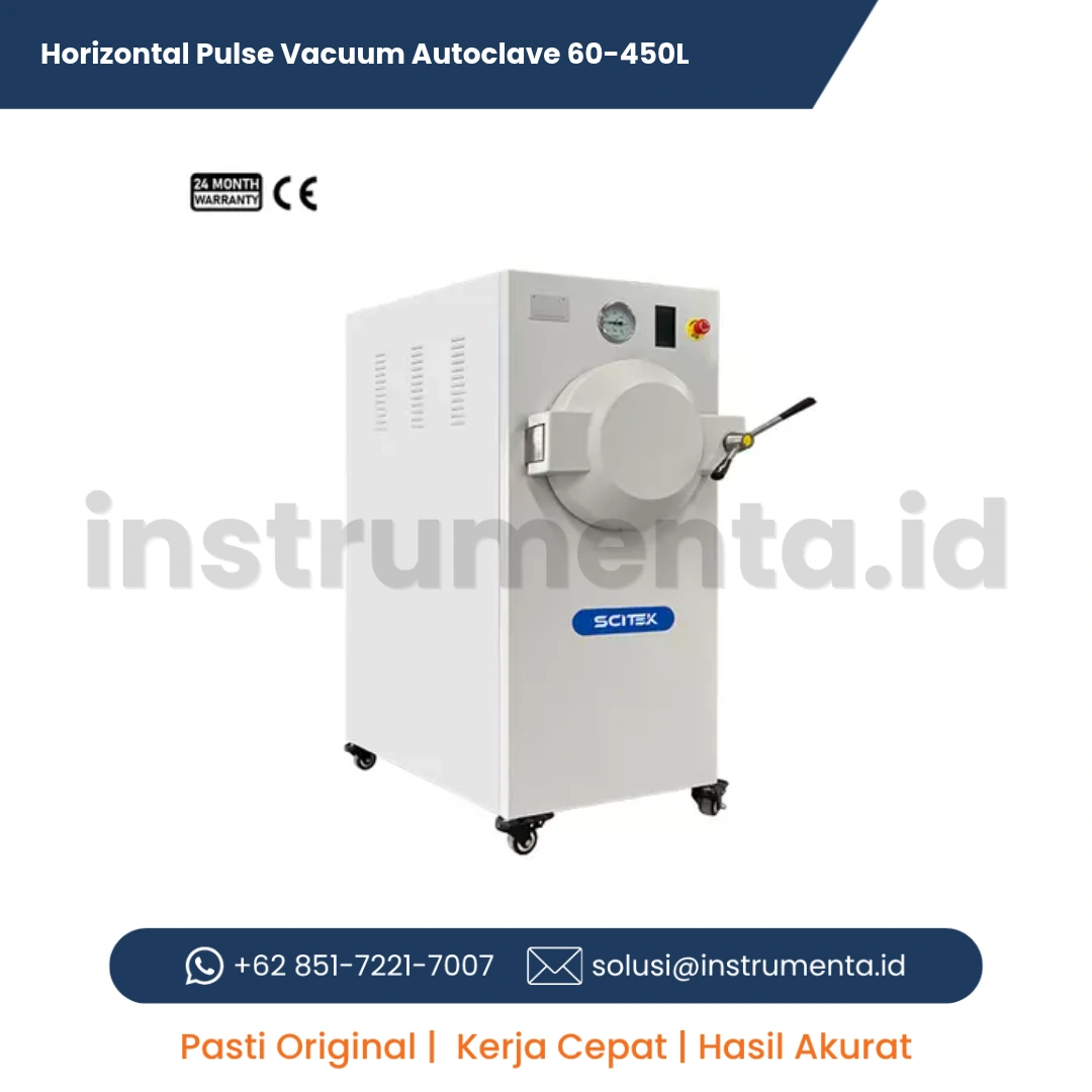 Official Supplier Horizontal Pulse Vacuum Autoclave Scitek ST-HPV Series Sterilisator Horizontal Vakum Pulsasi Kapasitas Besar